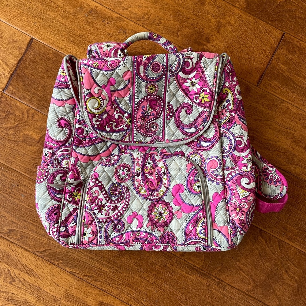 Vera Bradley When Paisley Meets Plaid Backpack